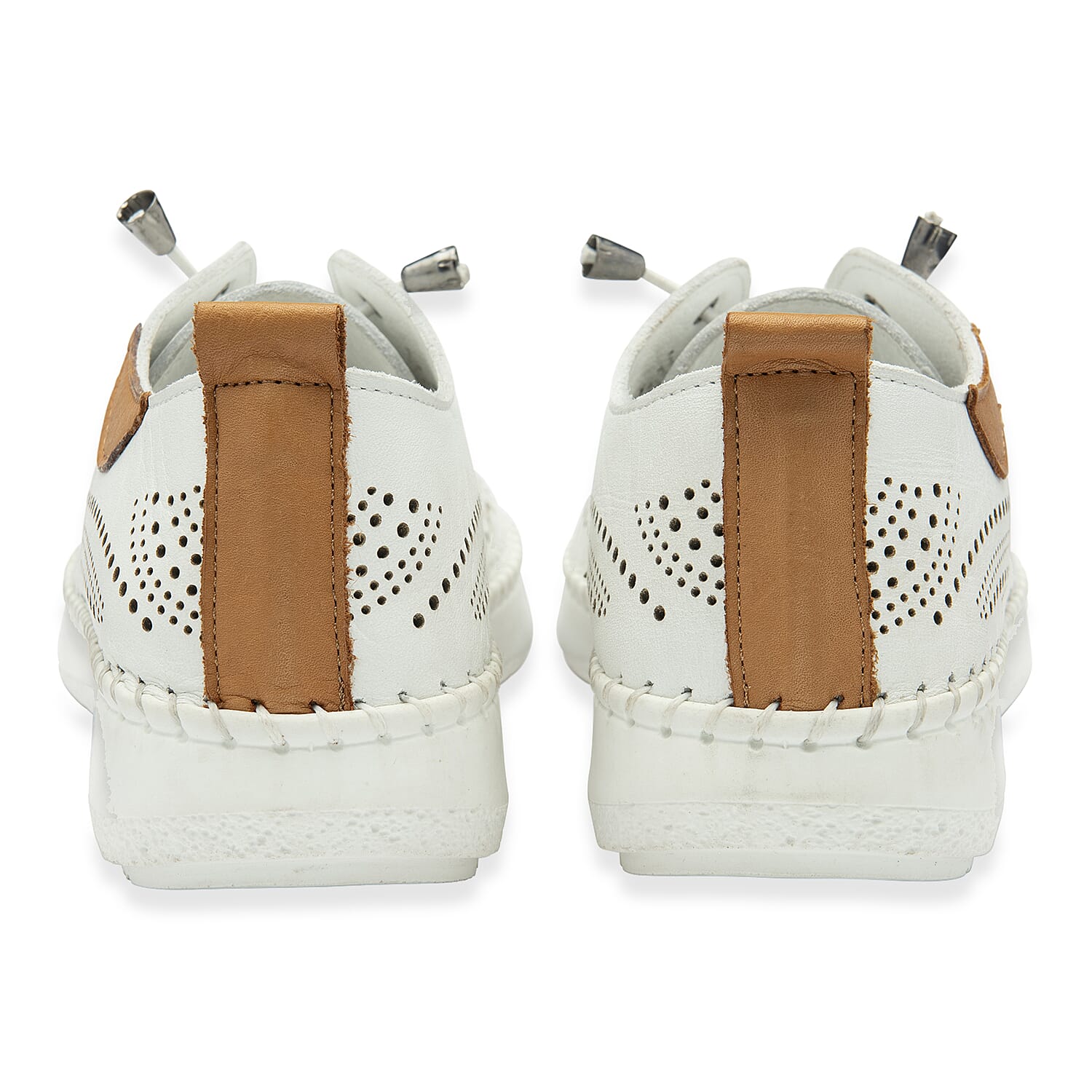 Lotus Womens Leather Tassia Lace-Up Shoes