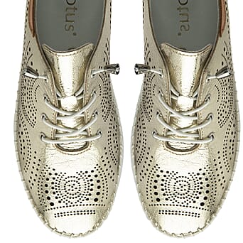 https://tjcuk.sirv.com/Products/85/1/8511307/Lotus-Womens-Leather-Tassia-Lace-Up-Shoes-Size-4-Gold_8511307_2.jpg?w=342&h=342