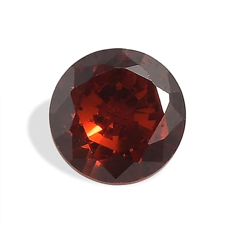 Set Of 3 Garnet Cubic Zirconia Round 4 mm Gemstone, 1.37 Ct