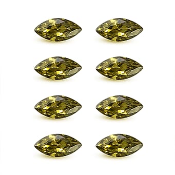 https://tjcuk.sirv.com/Products/85/1/8511508/Set-Of-8-Peridot-Cubic-Zirconia-Marquee-5X2-5-mm-Gemstone-1-68-Ct_8511508.jpg?w=342&h=342