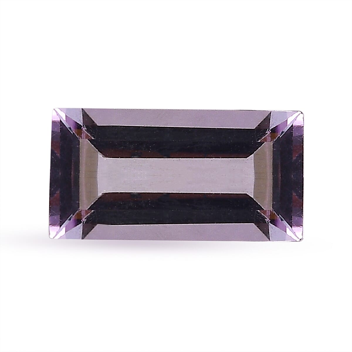 Pink Amethyst Baguette 10X5 mm Gemstone, 1.28 Ct
