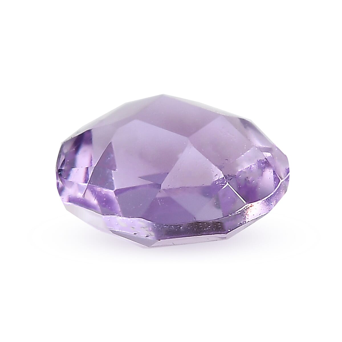 Pink Amethyst Round 6 mm Gemstone, 0.79 Ct