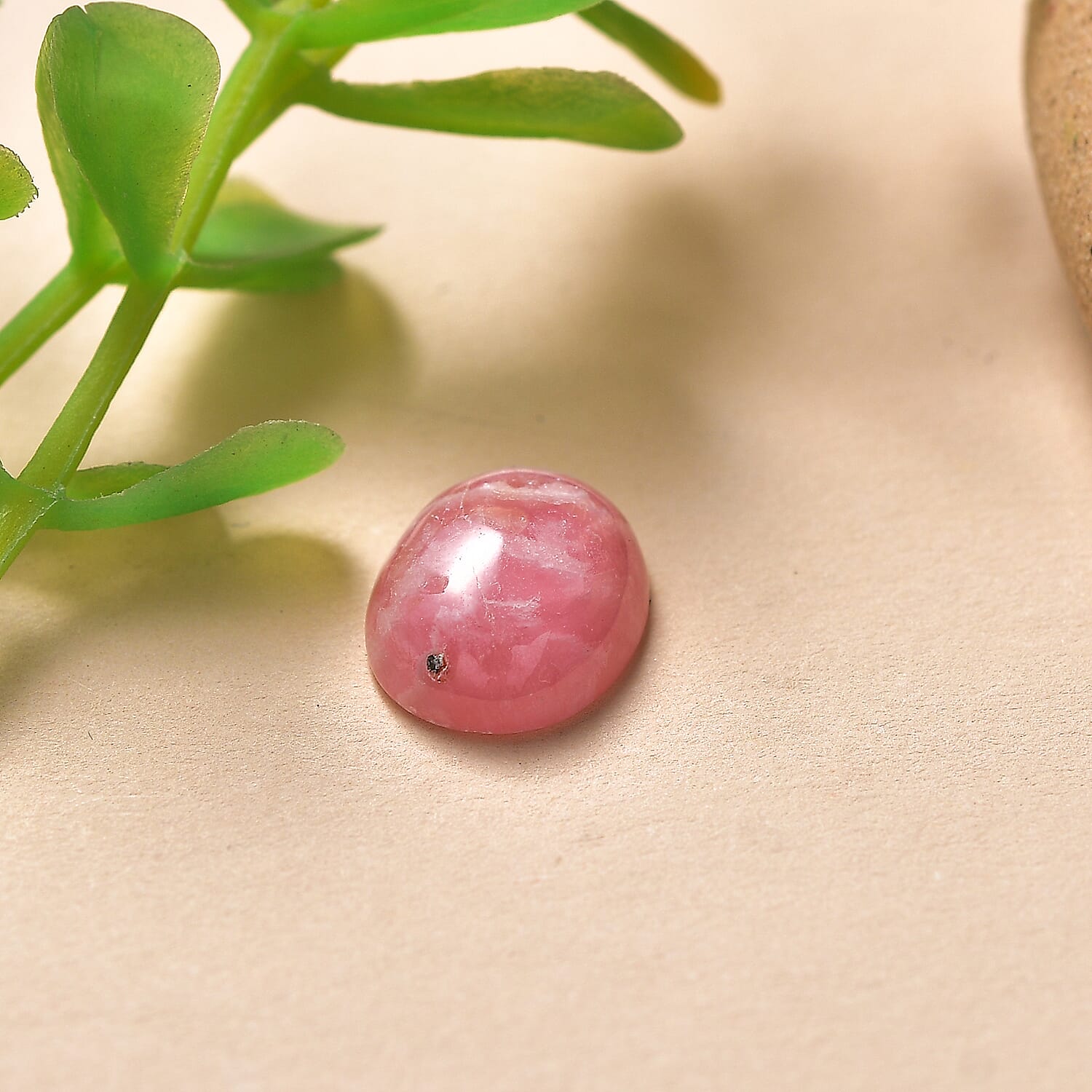Rhodochrosite Oval Cut Cut 11X9 mm Gemstone, 3.70 Ct