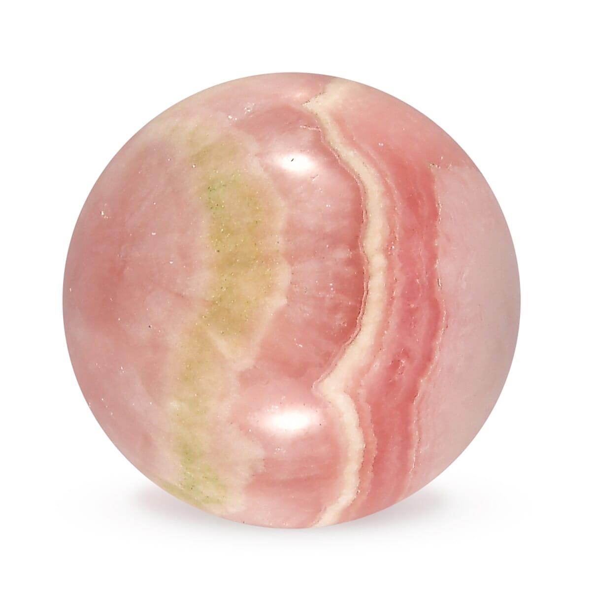 Rhodochrosite Round 10 mm Gemstone, 3.35 Ct
