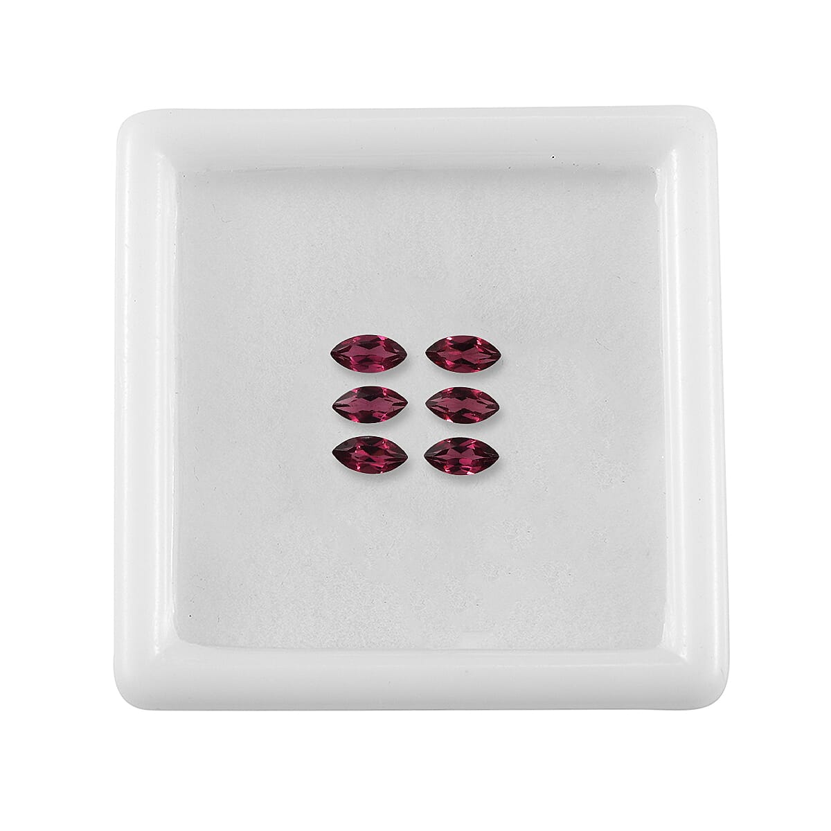 Rhodolite Garnet Marquee 5X2.5 mm Gemstone, 1.15 Ct