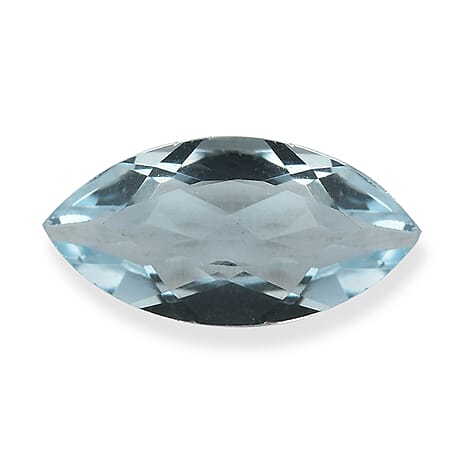 Set Of 2 Skyblue Topaz Marquee 10X5 mm Gemstone, 1.00 Ct