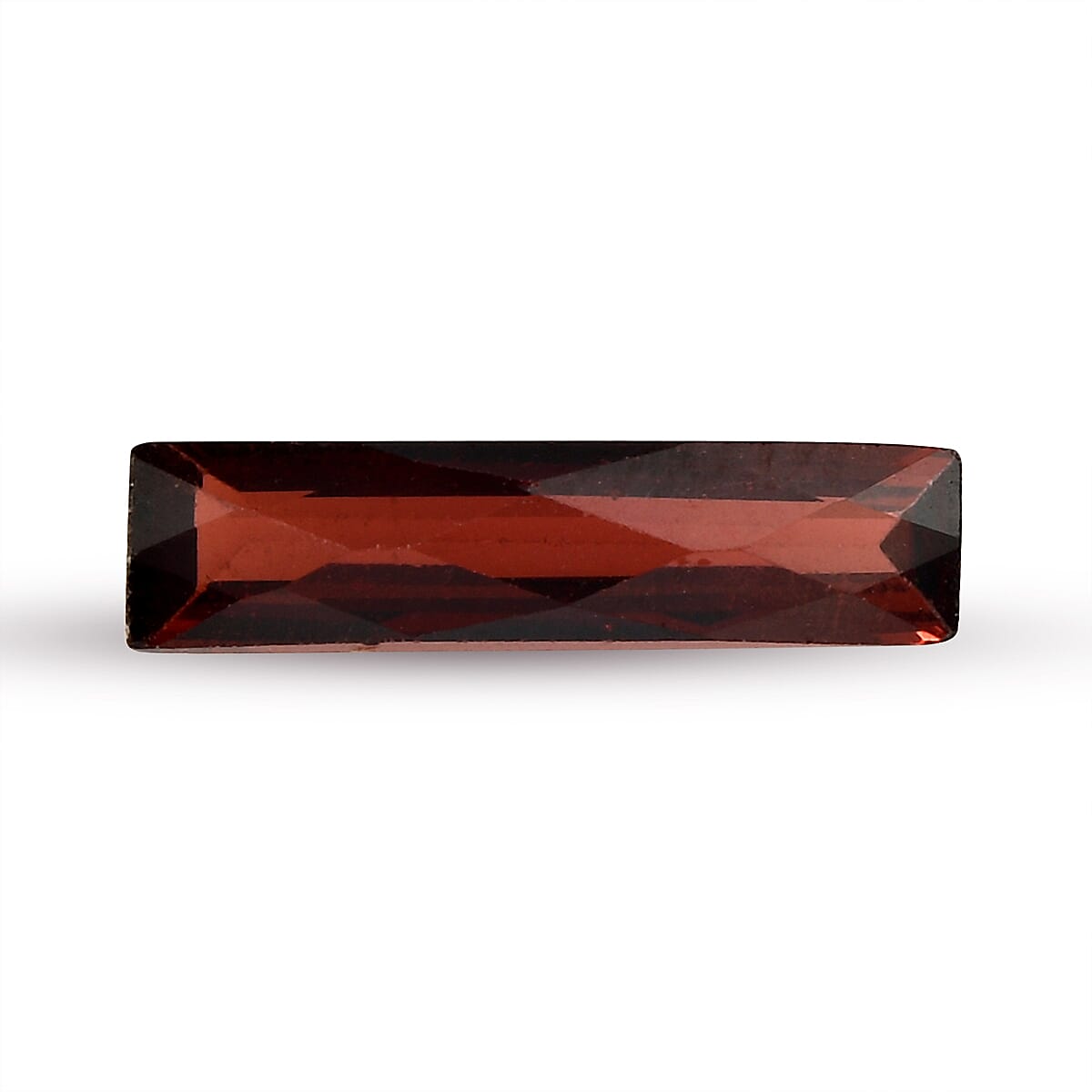 Mozambique Garnet Baguette 12X3 mm Gemstone, 1.20 Ct