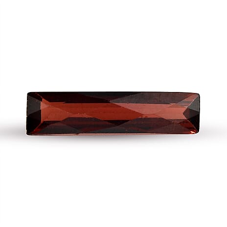 Mozambique Garnet Baguette 12X3 mm Gemstone, 1.20 Ct