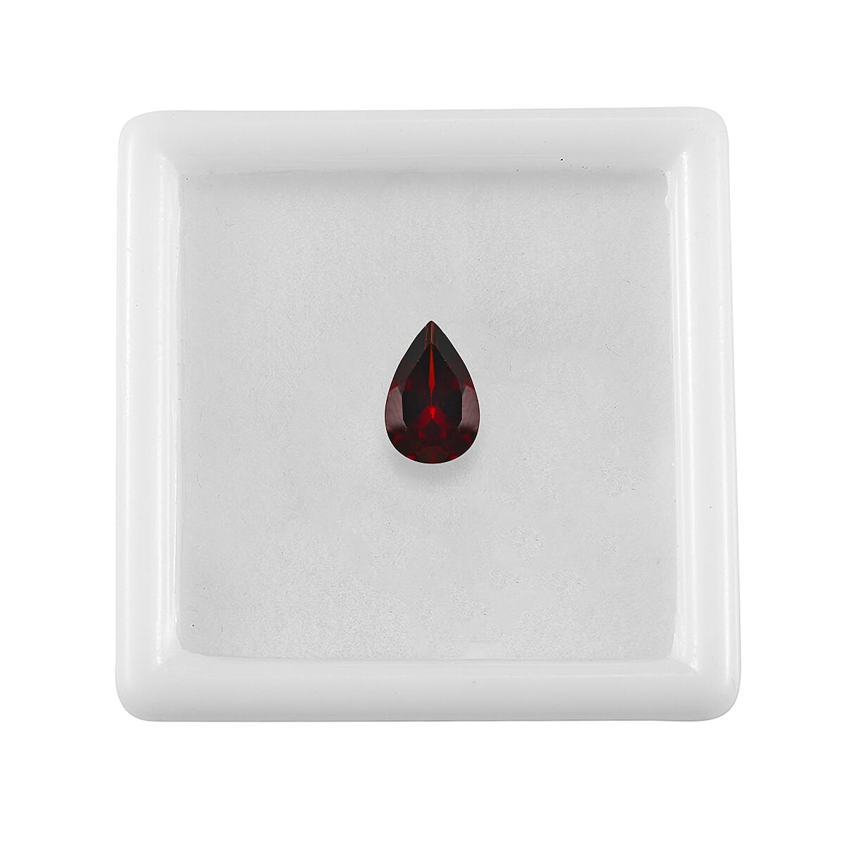 Mozambique Garnet Pear 9X6 mm Gemstone, 1.57 Ct