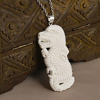 https://tjcuk.sirv.com/Products/85/1/8511821/Royal-Bali-Collection-Ox-Bone-Sterling-Silver-Carving-Cut-Pendant-60-5_8511821_2.jpg?w=342&h=342