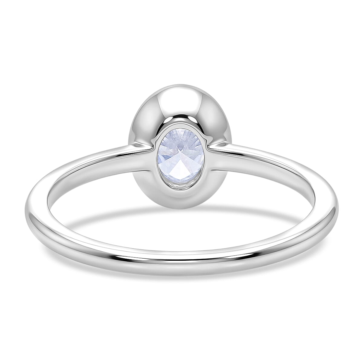 Luxuriant SI-G-H Lab Grown Diamond Solitaire Ring in Sterling Silver 1.00 Ct.