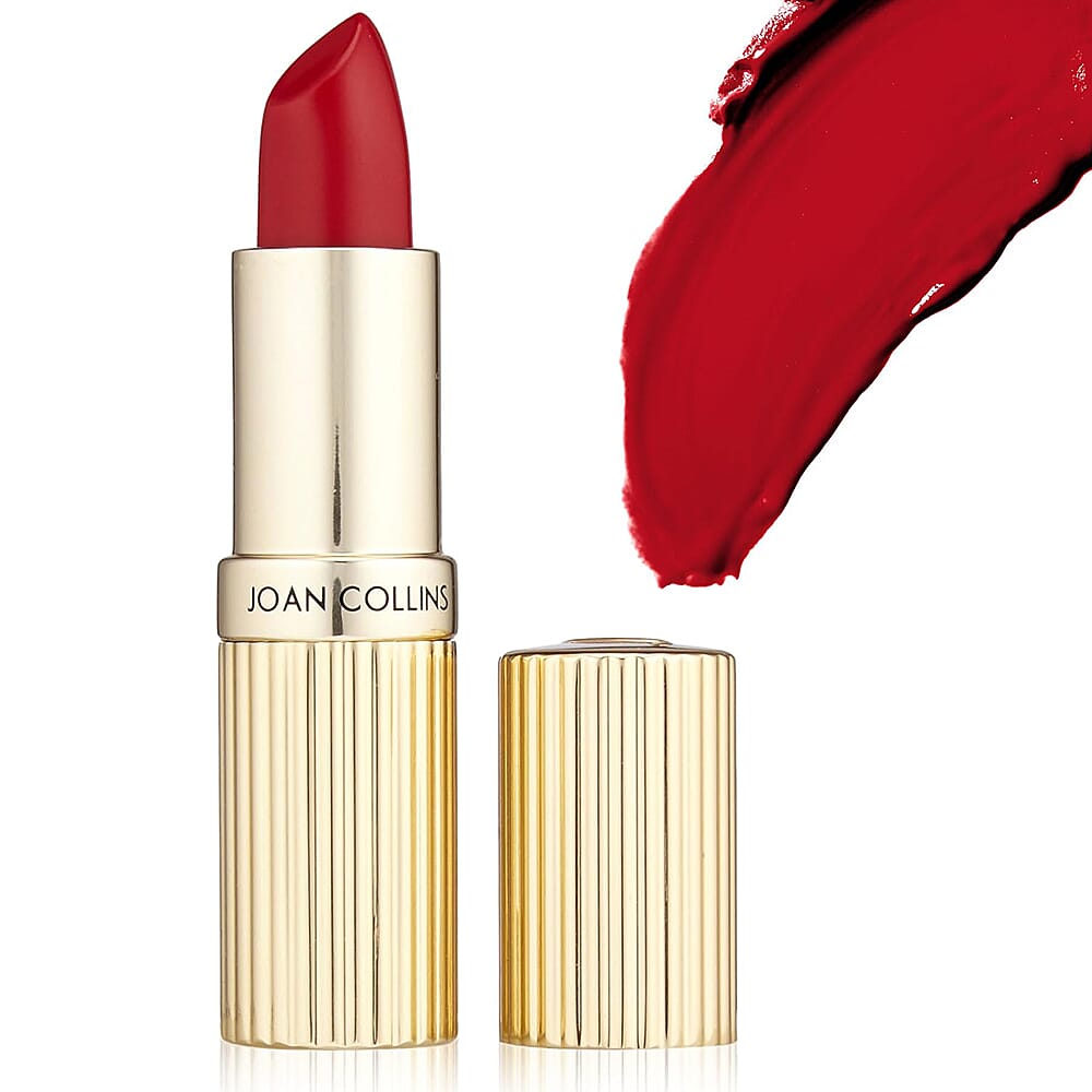 Joan Collins Timeless Beauty Compact Duo Lipstick & Powder - Helena (Red)