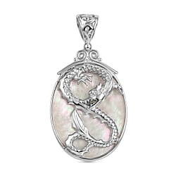 Royal Bali Collection - D'Joy Abalone Shell Sterling Silver Pendant 14.00 Ct.