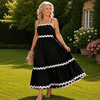 https://tjcuk.sirv.com/Products/85/1/8513339/La-Marey-Square-Neck-Contrast-Scallop-Midi-Dress-Size-M-12-14-Black_8513339_1.jpg?w=342&h=342