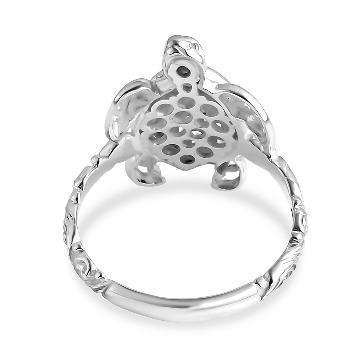 Royal Bali Collection - D'Joy Sterling Silver Turtle Ring