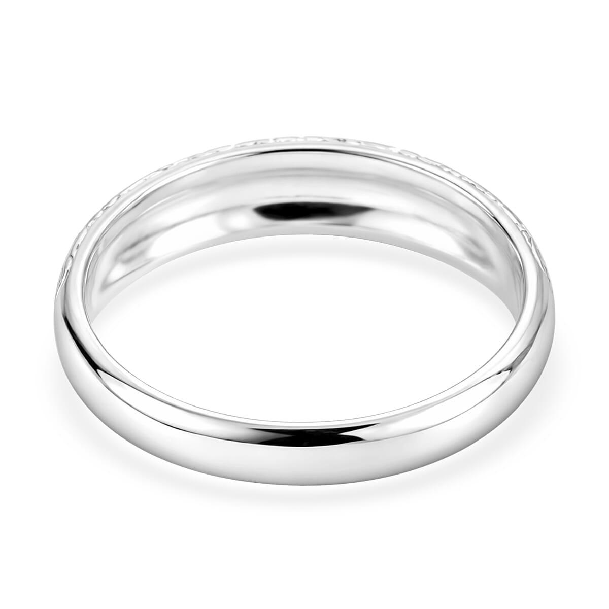 Royal Bali Collection - Sterling Silver Floral Band Ring