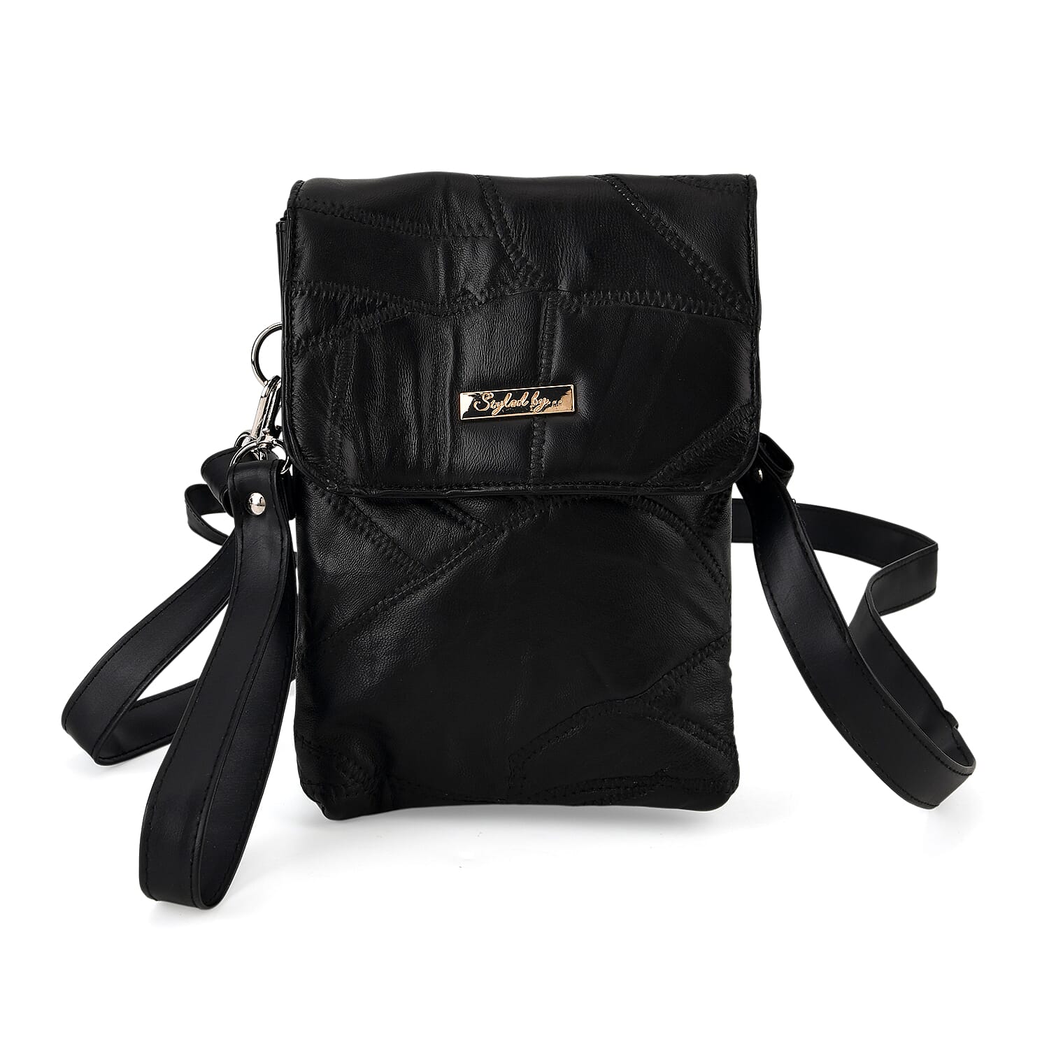 Styled By Crossbody Bag (Size - One Size) - Black
