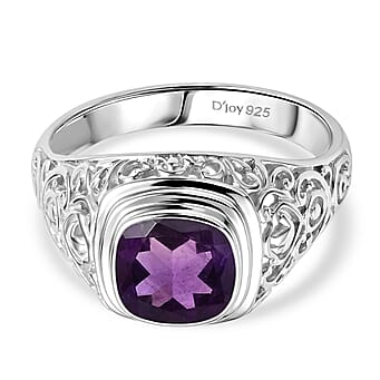 https://tjcuk.sirv.com/Products/85/1/8515070/D-Joy-African-Amethyst-Ring-Sterling-Silver-Silver-Wt-7-Gms-2-130-Ct_8515070.jpg?w=342&h=342