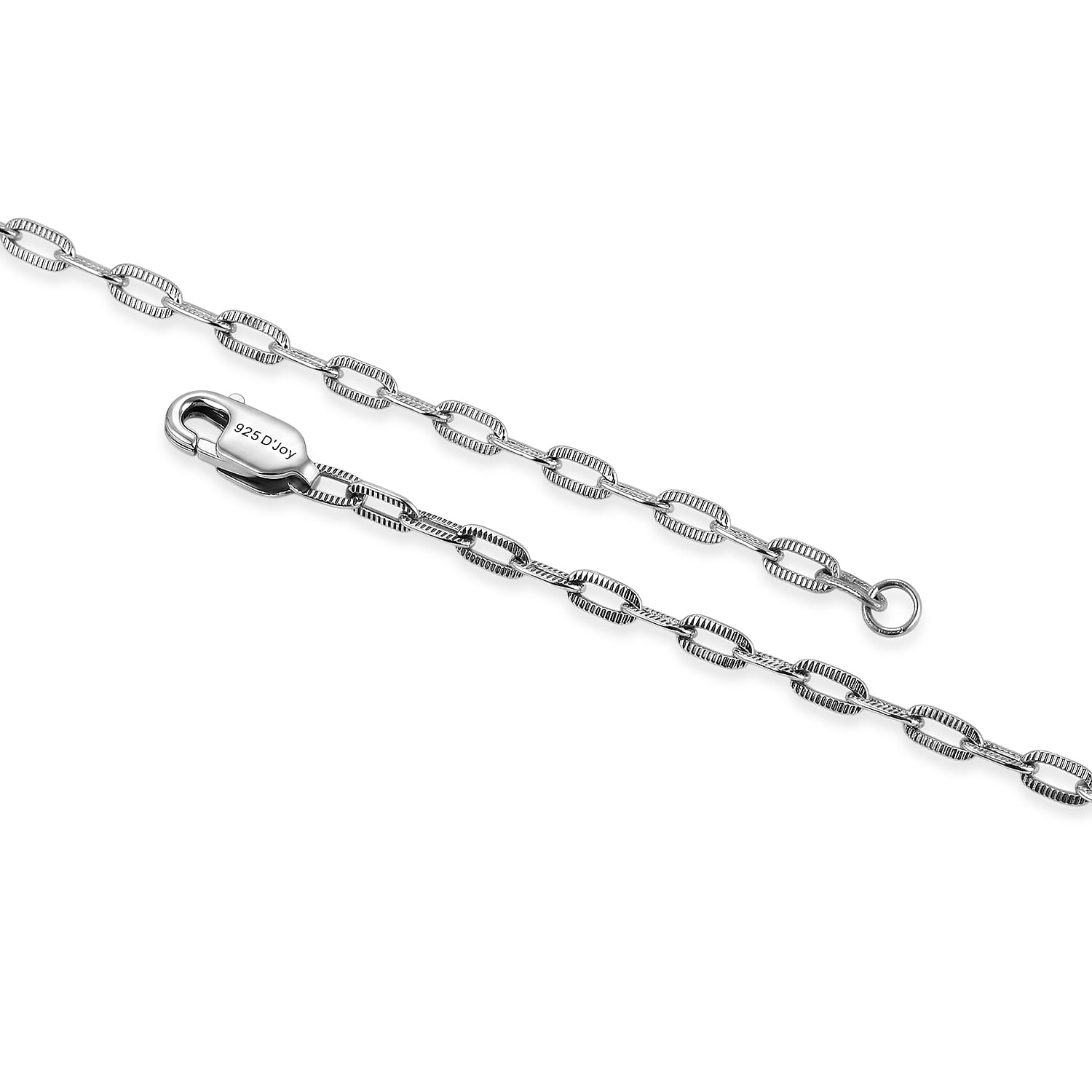 Luxuriant - Lab Grown Diamond Sterling Silver Necklace (Size - 20)
