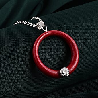 https://tjcuk.sirv.com/Products/85/1/8515102/Royal-Bali-Collection-Moissanite-Red-Coral-Sterling-Silver-Circle-Pend_8515102_2.jpg?w=342&h=342