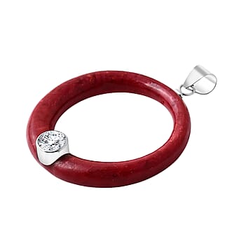 https://tjcuk.sirv.com/Products/85/1/8515102/Royal-Bali-Collection-Moissanite-Red-Coral-Sterling-Silver-Circle-Pend_8515102_3.jpg?w=342&h=342