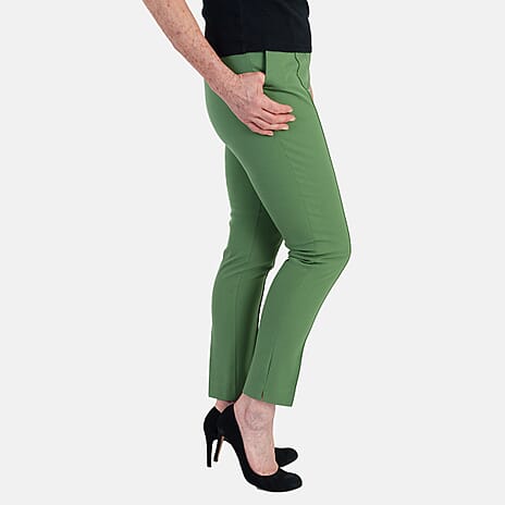 Marina Kaneva Tailored Trousers (Size - 8) - Green