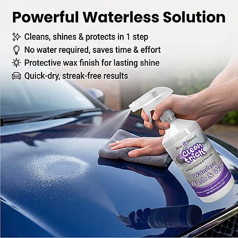 Bliss - Beyond Waterless Wash - Wax Hydrolex Twin Pack with Microfibre - 2 x 1Litre