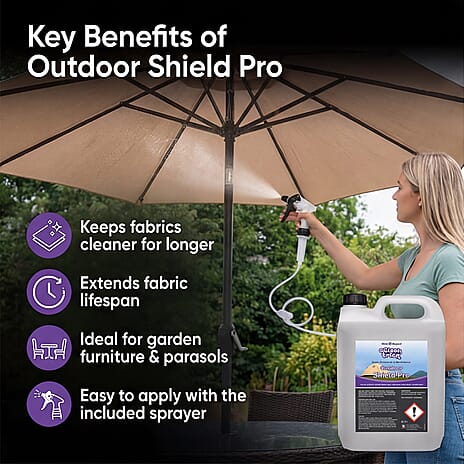 Outdoor Shield Pro 1 x 5L with Long Hose Trigger