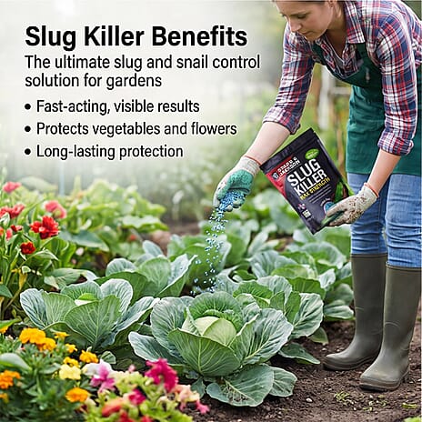 Bliss - Beyond Slug Defence Plant Spray (750ml x 2) and Spear - Jackson Slug Killer Lentils (300g)