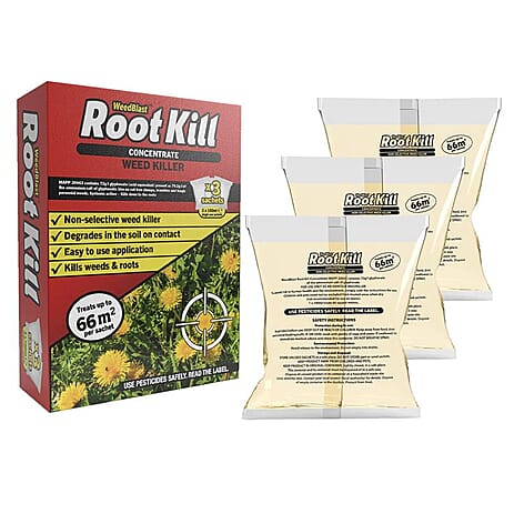 Rootkill 72 g-L Weedkiller Concentrate - 3 x 100ml