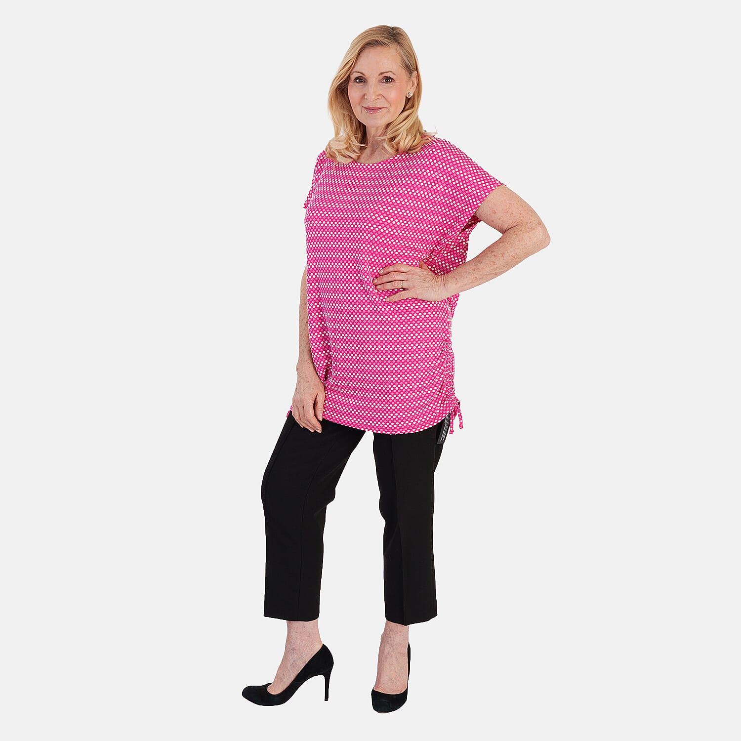 La Marey Short Sleeve Aop Top