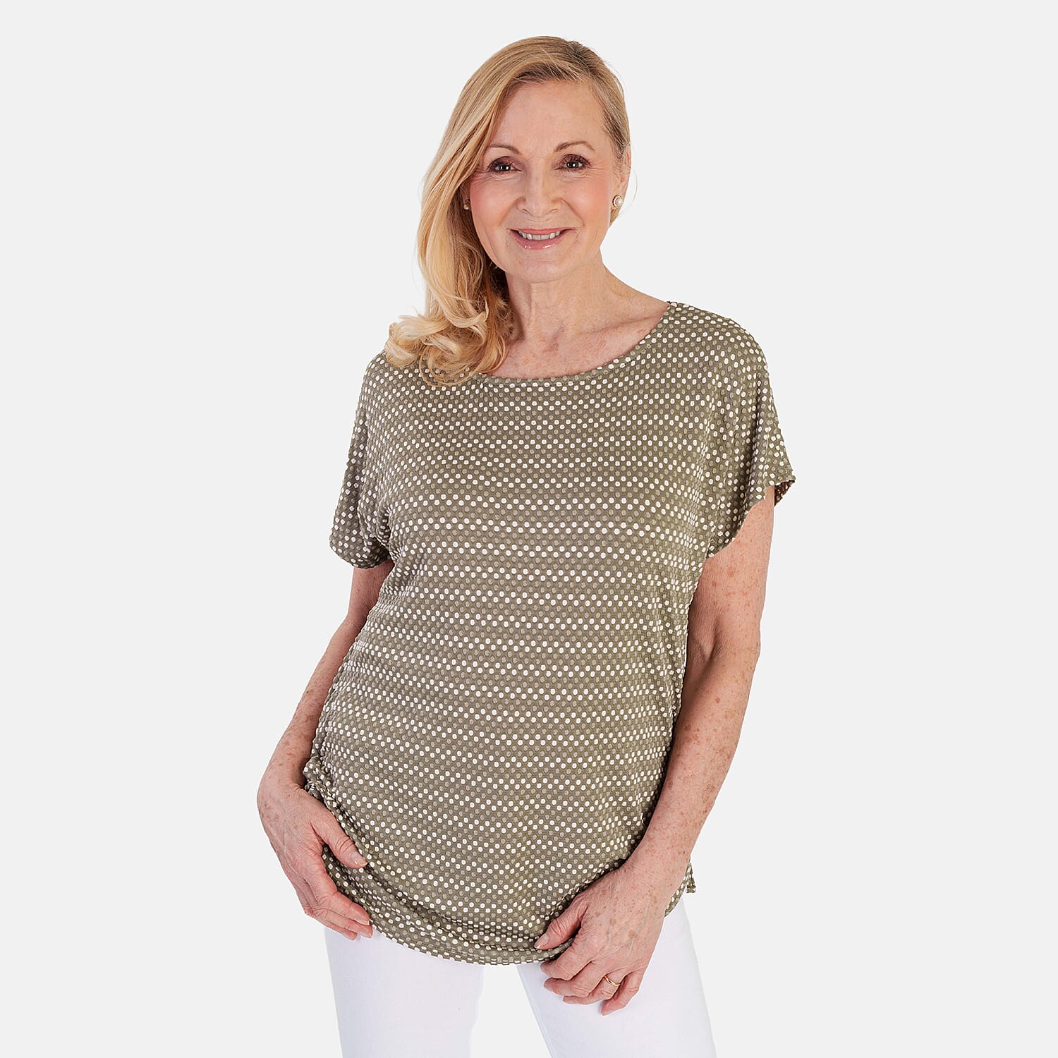 La Marey Short Sleeve Aop Top