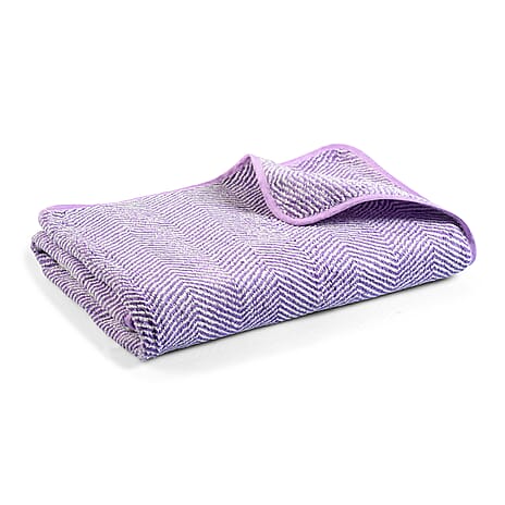 Bliss And Beyond Woven Micro Towels (70 x 140Cm) - Purple