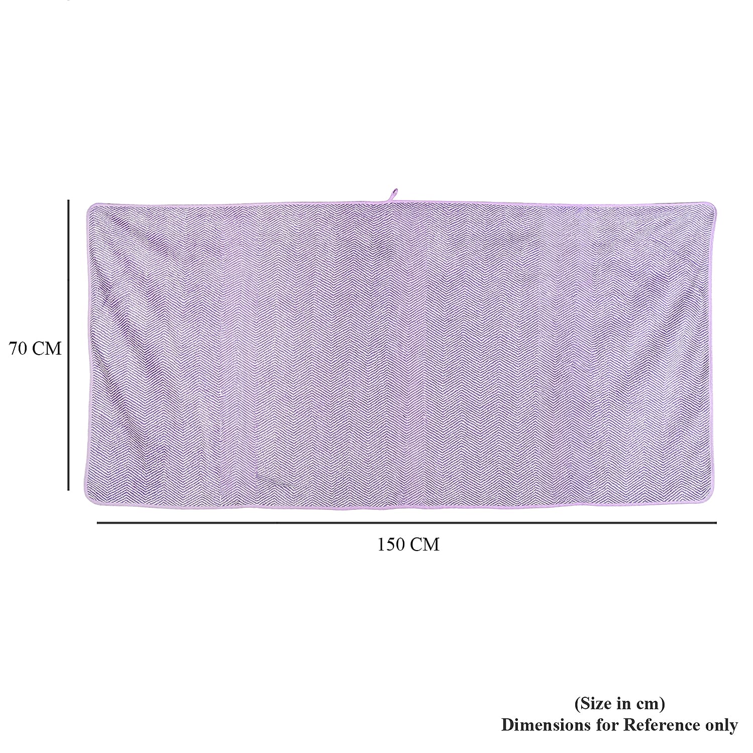 Bliss And Beyond Woven Micro Towels (70 x 140Cm) - Purple