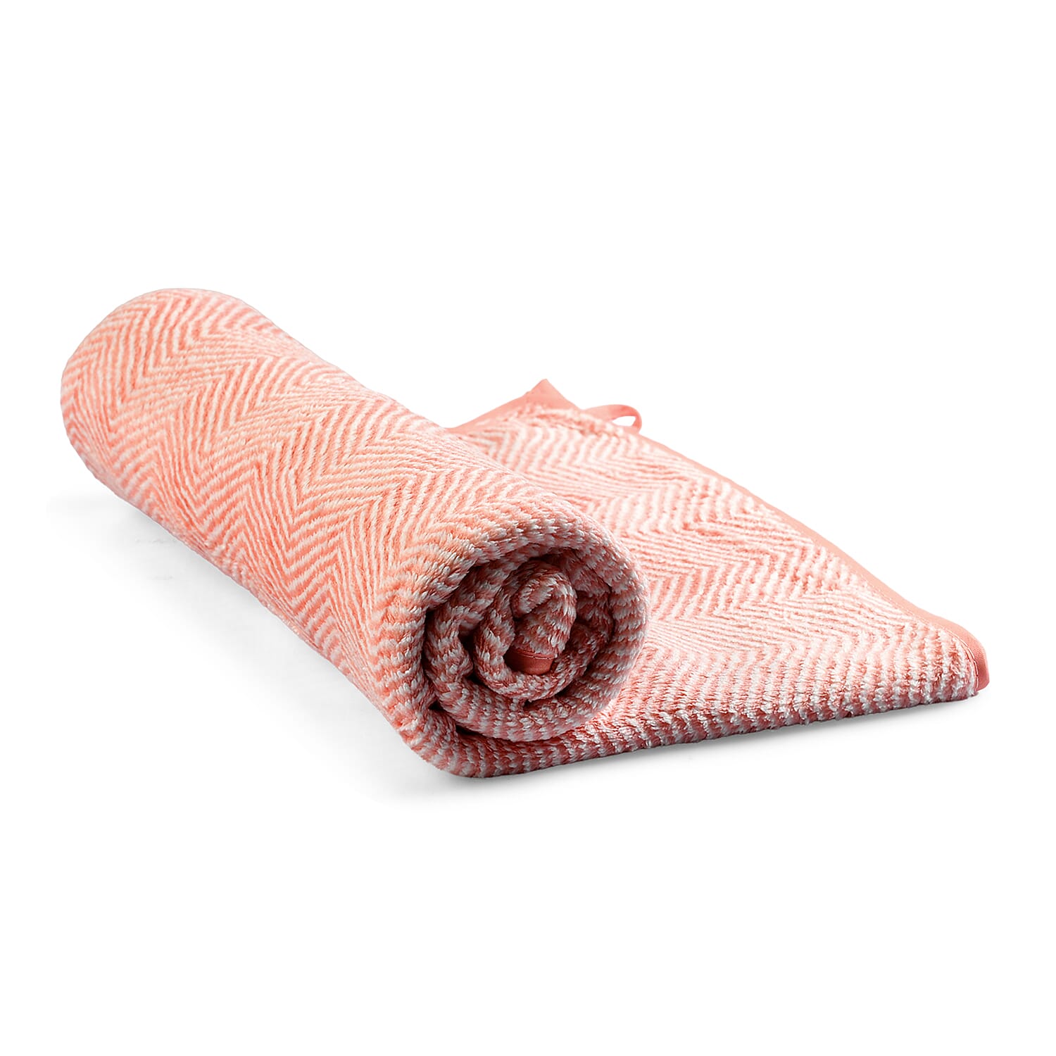 Bliss And Beyond Woven Micro Towels (70 x 140Cm) - Orange
