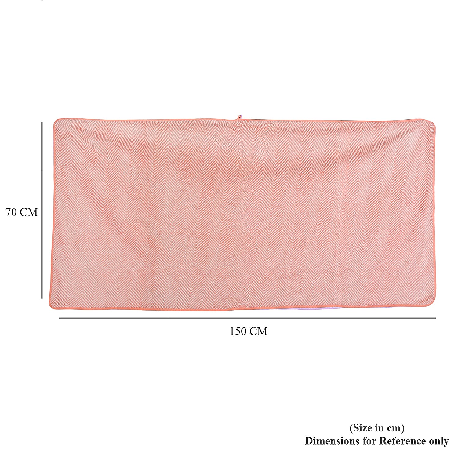 Bliss And Beyond Woven Micro Towels (70 x 140Cm) - Orange