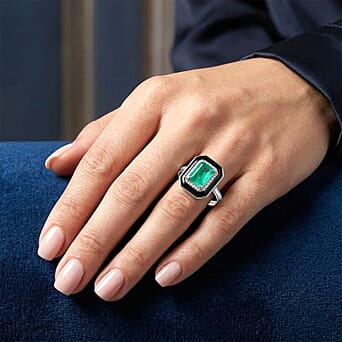 https://tjcuk.sirv.com/Products/85/1/8516104/D-Joy-Emeraldine-Triplet-Quartz-White-Zircon-Ring-in-Rhodium-Overlay-S_8516104_1.jpg?w=342&h=342