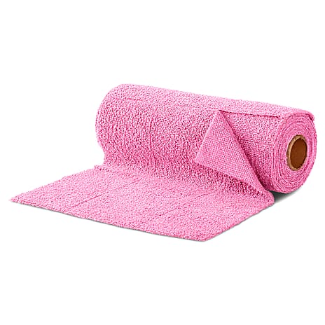 Livmore Microfibre Cleaning Towel Roll - 30 Pulls (25 x 25cm) - Pink