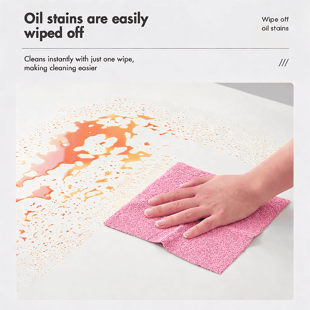 Livmore Microfibre Cleaning Towel Roll - 30 Pulls (25 x 25cm) - Pink