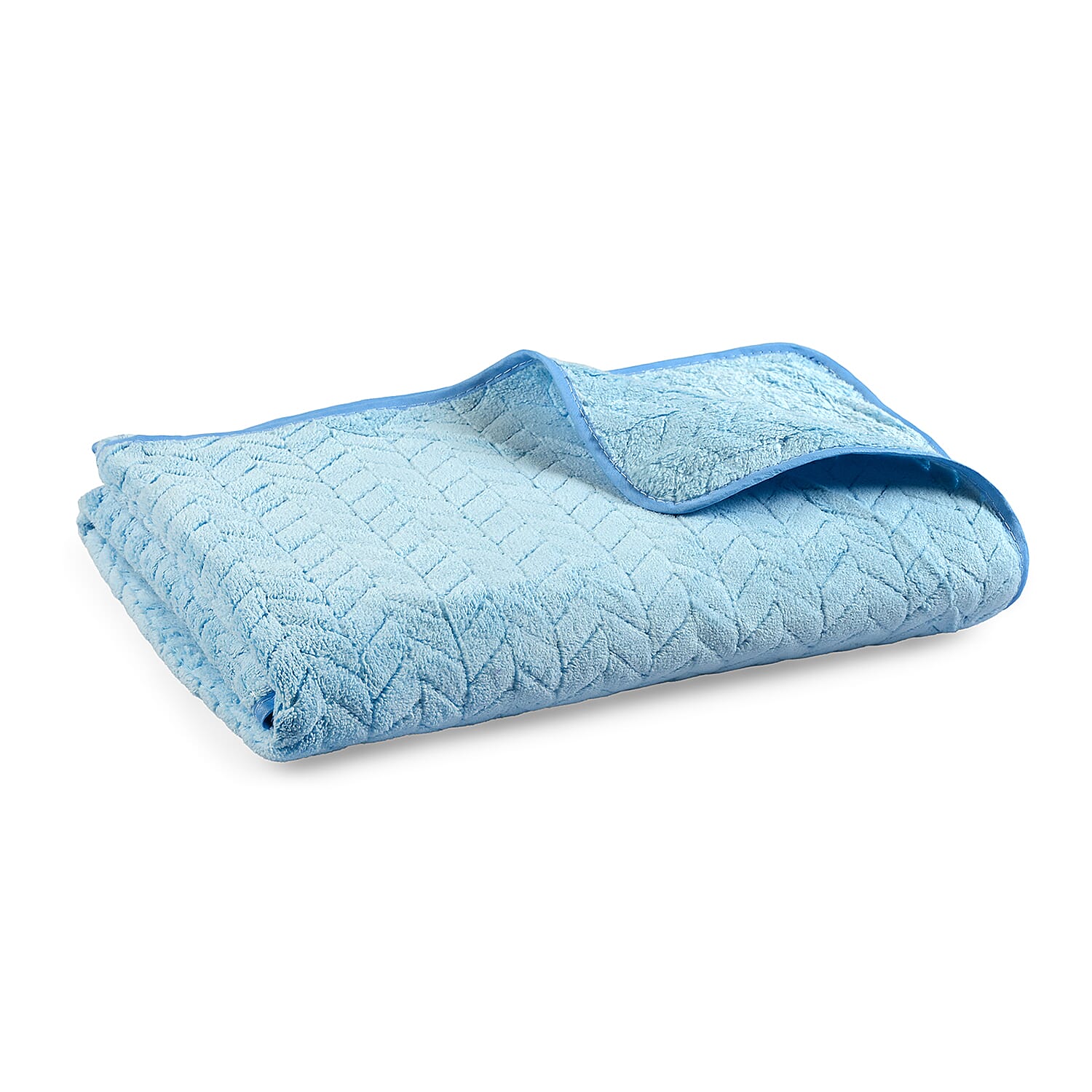 Livmore Woven Micro Towel (70 x140 cm) - Light Blue