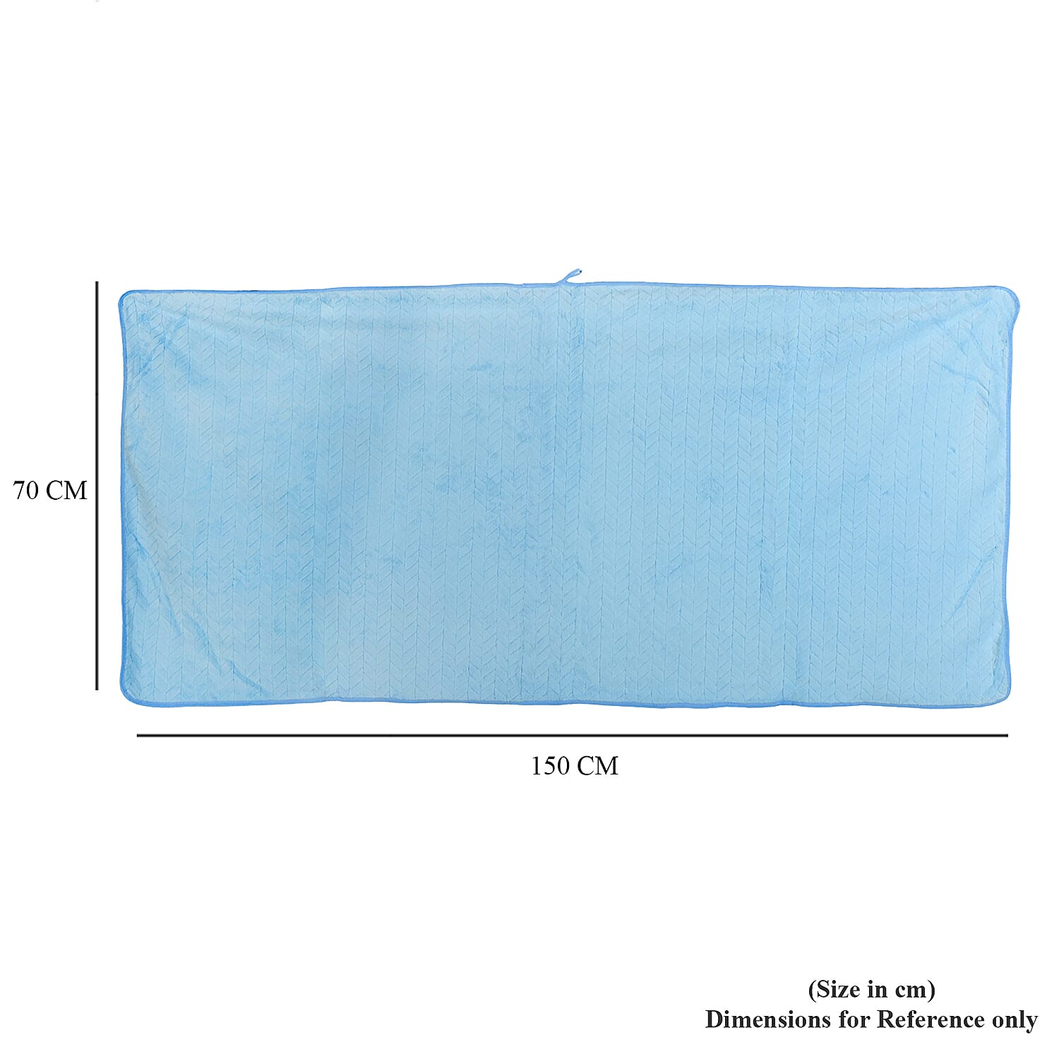 Livmore Woven Micro Towel (70 x140 cm) - Light Blue