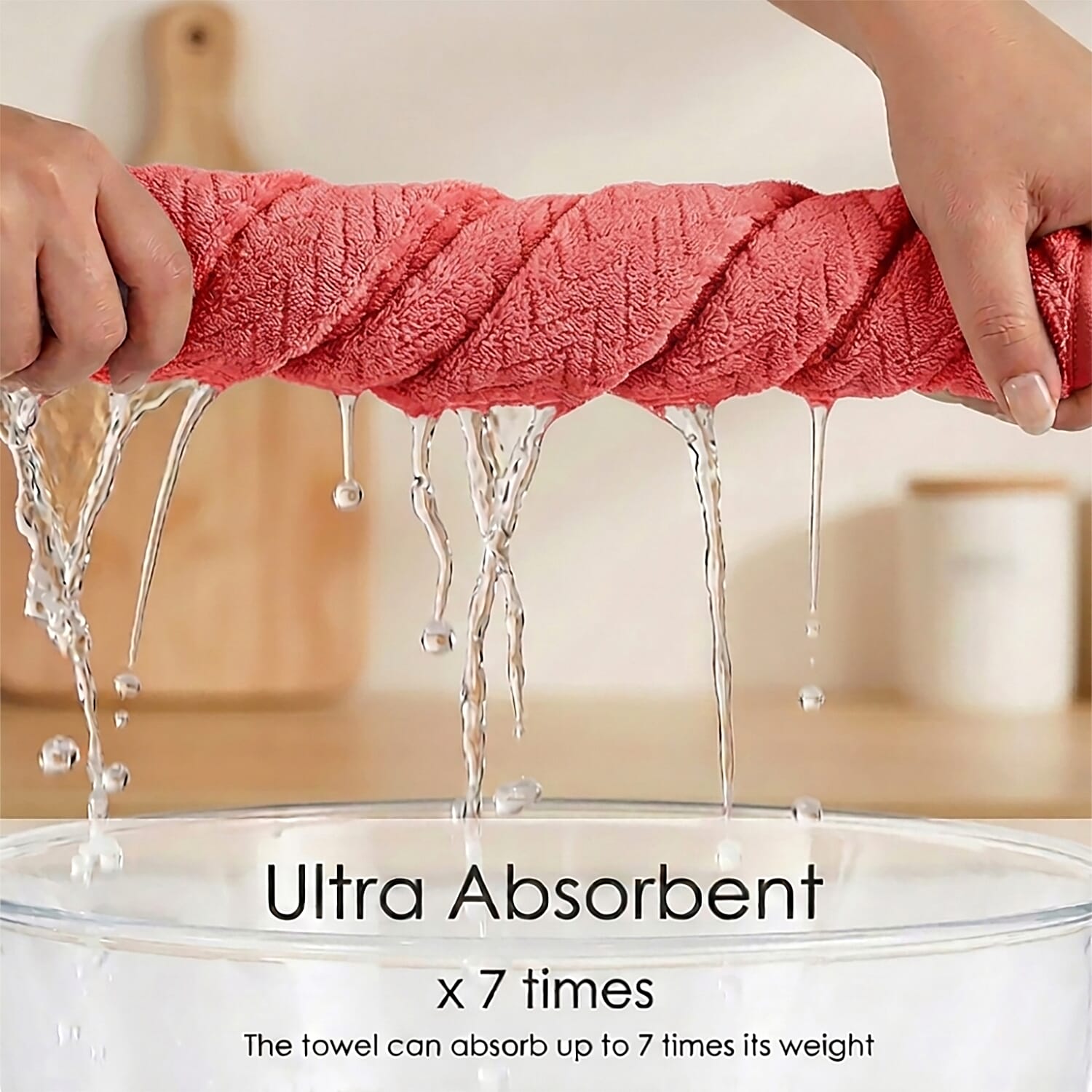 Livmore Woven Micro Towel (70 x140 cm) - Pink