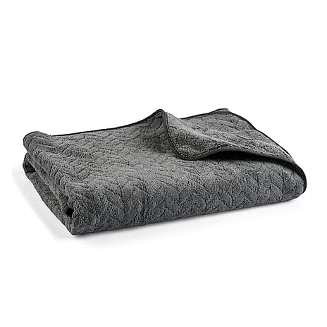 Livmore Woven Micro Towel (70 x140 cm) - Grey