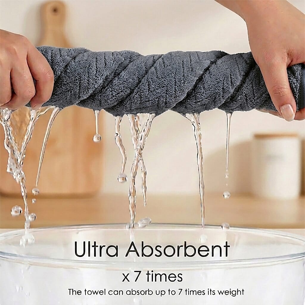 Livmore Woven Micro Towel (70 x140 cm) - Grey