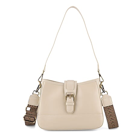 Crossbody Bag (Size - One Size) - Beige