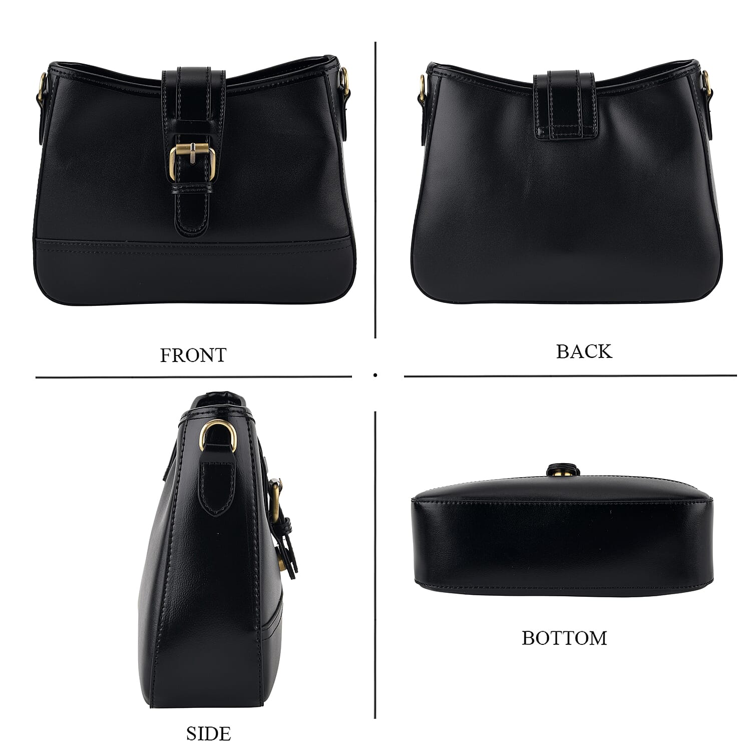 Crossbody Bag (Size - One Size) - Black