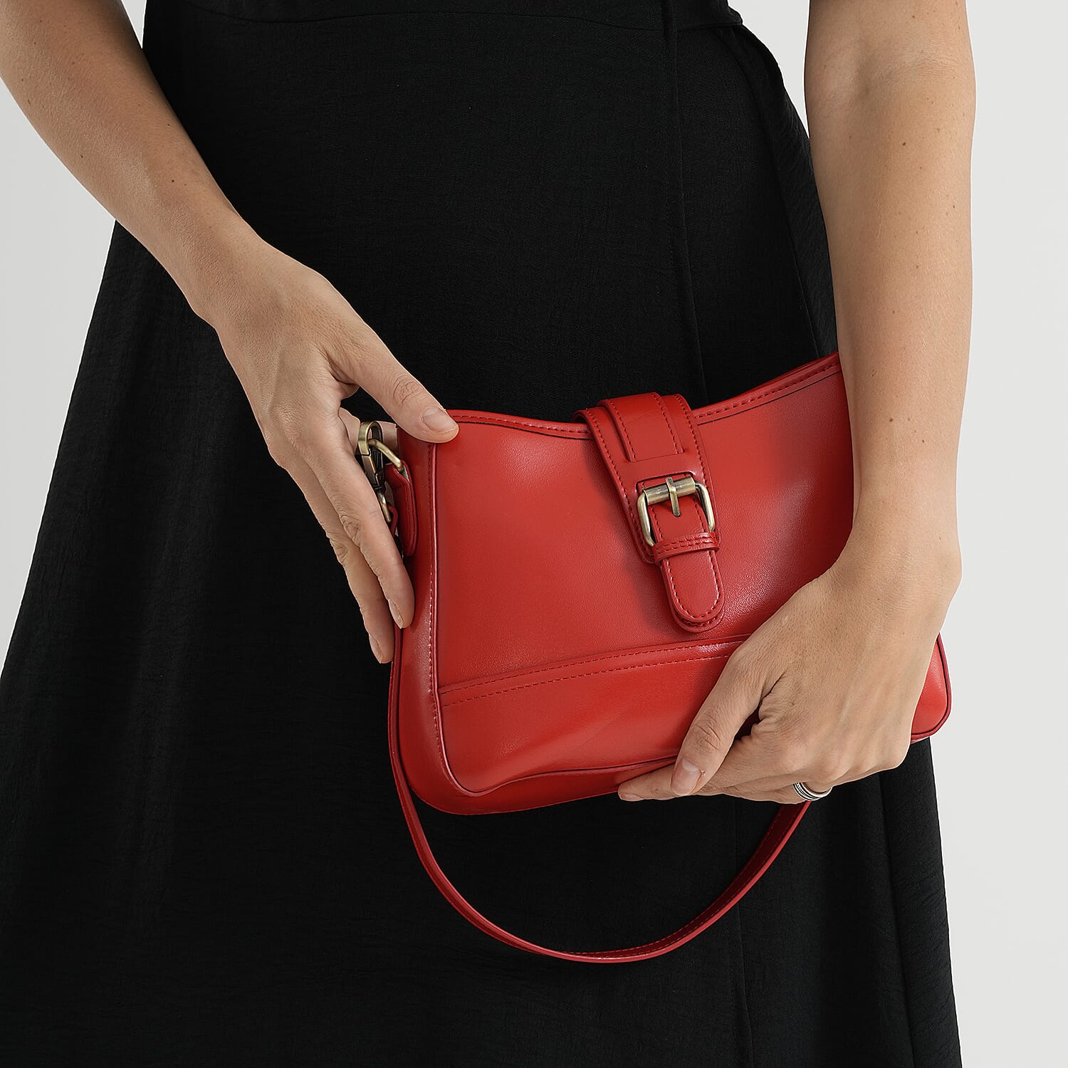 Crossbody Bag (Size - One Size) - Red