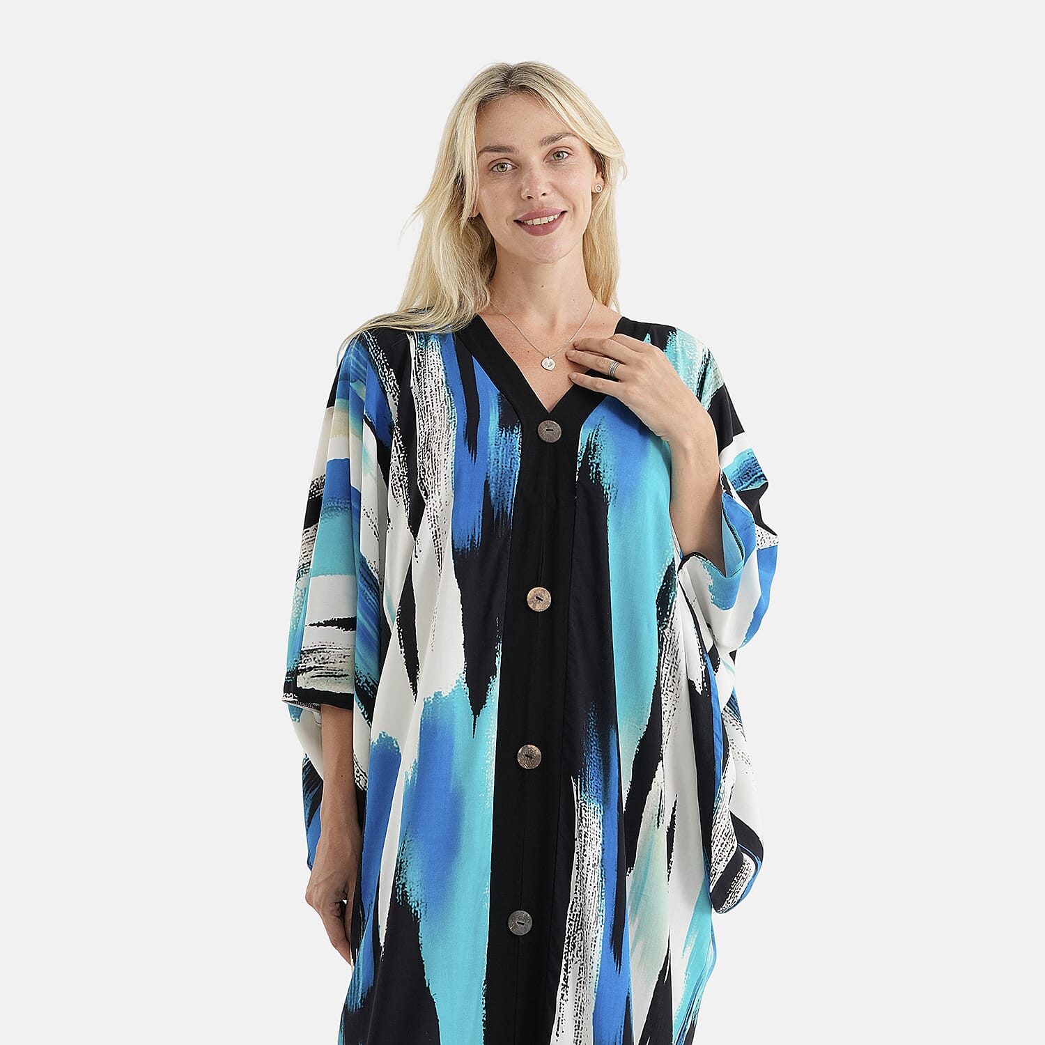La Marey Printed Kaftan