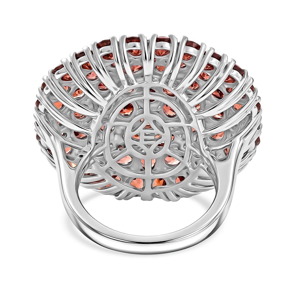 EverTrue - Red Garnet Cluster Ring 13.00 Ct.