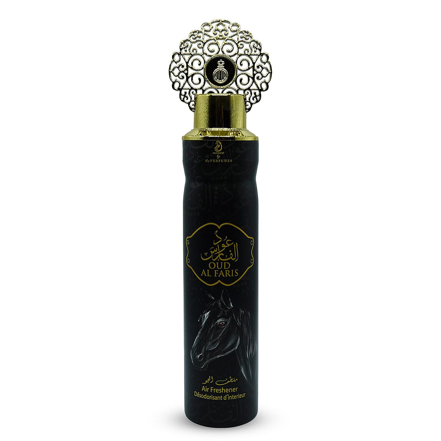 Arabiyat Air Freshener Oud Al Faris - Black